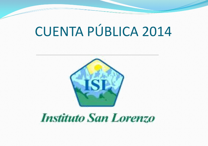 Cuenta publica 2014